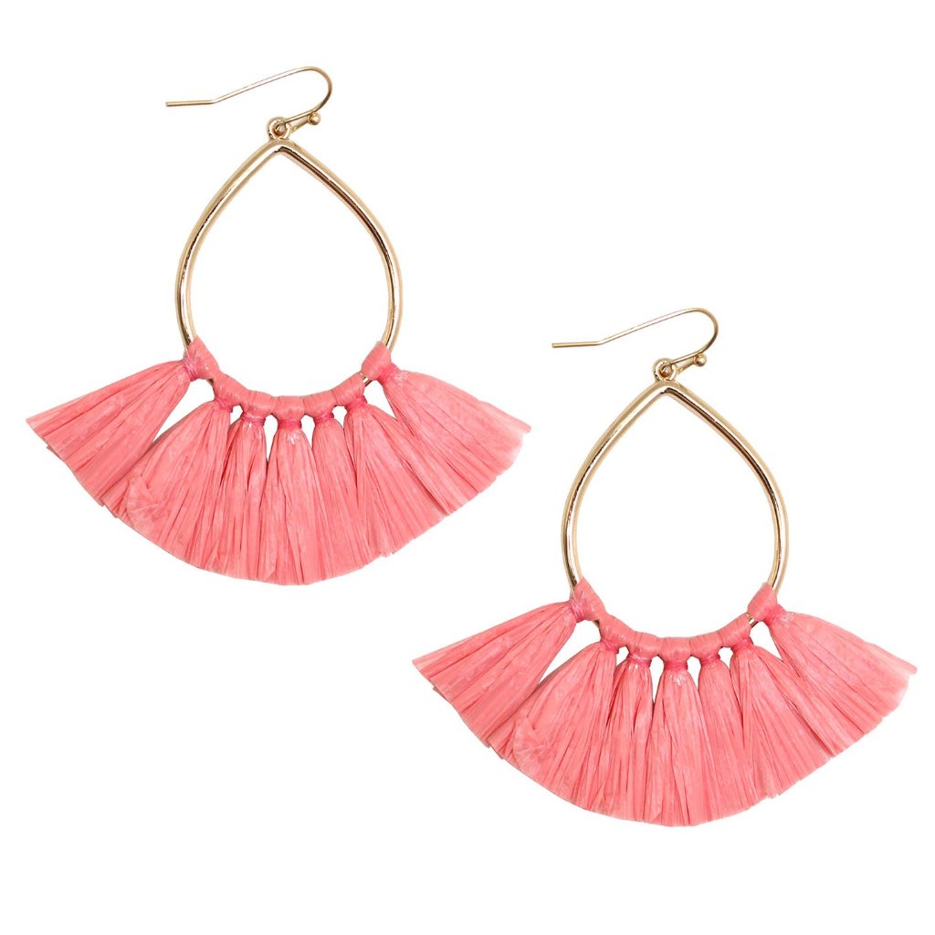 Paradise Cha Cha Earring In Coral